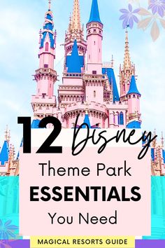 12 Essentials To Pack For Walt Disney World Packing For Disney World, Theme Park Essentials, Packing For Disney, Packing Tips And Tricks, Disney Packing List, Disney Packing, Packing List For Disney, Pack Like A Pro, Amazon Favorites