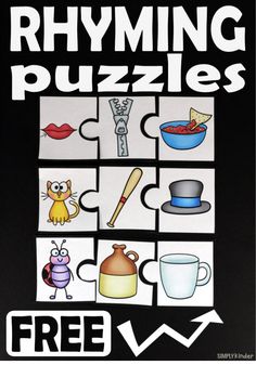 the rhyming puzzles are free to play with