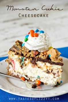 a close up of a piece of cake on a plate with a fork in it