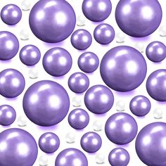 an image of purple balls on white background