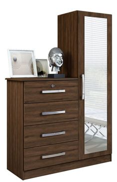 an image of a modern dresser with drawers