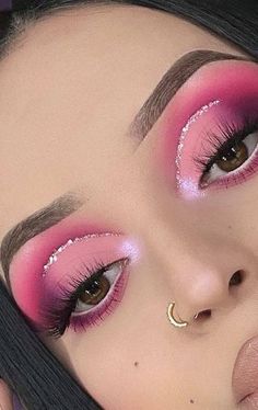 Valentines Day Makeup, Birthday Makeup, Colorful Eye Makeup, Makeup Obsession, Beat Face, Day Makeup, Makeup Designs