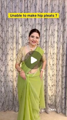 How To Wrap A Saree, Saree Tying Styles, Saree Making Ideas At Home, Dress Out Of Saree