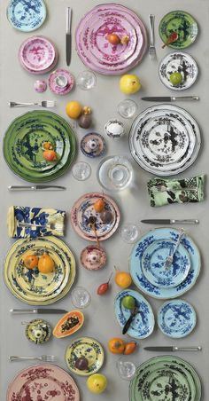 Oriente Italiano Dinnerware Ginori 1735, Interior Design Per La Casa, Richard Ginori, Keramik Design, Dream House Decor, Dream Home Design, The Table, Room Inspo