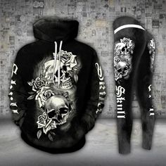 Skull Gothic Cloud Legging and Hoodie Set available in T-shirt, hoodie, tank top, longsleeve, multi color and size S M L XL XXL 3XL 4XL 5XL. Shipping from the US. Easy 30 day return policy - Shop now! 6.1-ounce, 100% cotton .Double-needle neck, sleeves and hem; Roomy Unisex Fit. Ash is 99% cotton, 1% poly; Sport Grey is 90% cotton, 10% poly; Dark Heather is 50% cotton, 50% polyester .Decoration type: Digital Print. Made by Gildan Hoodie And Leggings, Skull Flowers, Skull Lover, Leggings Hoodie, Skull Hoodie, Hoodie Set, Flower Skull, Presents For Mom, Black Skulls