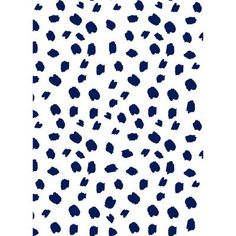 a white and blue pattern with black spots on the bottom, in shades of dark blue