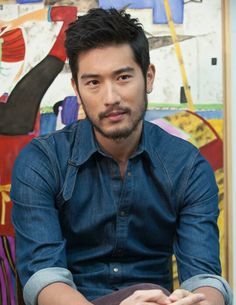 Godfrey Gao                                                                                                                                                      More Hair Cuts 2017, Mens Toupee, Asian Man, Hot Asian Men