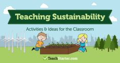 teaching sustainability activities and ideas for the classroom