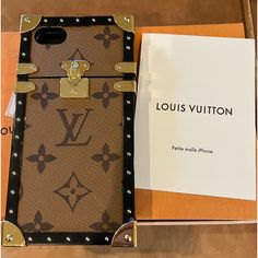 the louis vuitton case is in its original box