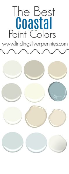 the best coastal paint colors for your home