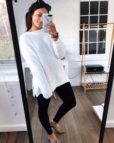 Leggings Outfit For Work Casual, Leggings Outfit For Work, Leggins Outfit, Printed Leggings Outfit, Leggings Outfit Winter, Fall Sweater Dress, Winter Outfit Ideas, Amazon Shop