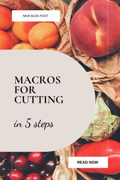 Learn how to find your macros for cutting. Use a 5 step system to identify your calories and macronutrients. 150g Protein, Foods To Build Muscle, Healthy High Protein Foods, Best Protein Sources, Protein A Day, High Protein Food, Muscle Building Foods