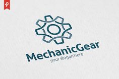 mechanical gear logo is shown with the letter c in the middle and an image of gears on