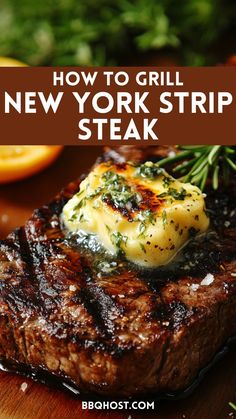 how to grill new york strip steak