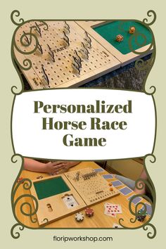 personalized horse race game for kids to play