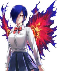 Touka Wallpaper, Touka Kirishima, An Anime, Manga Drawing