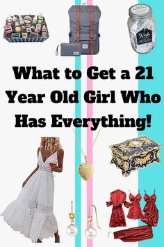 the cover of what to get a 21 year old girl who has everything on it