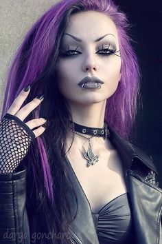 darya.albert.goncharova/photos Darya Goncharova, Fete Emo, Dark Punk, Goth Look, Alternative Makeup, Hot Makeup, Goth Women, Goth Beauty, Gothic Makeup