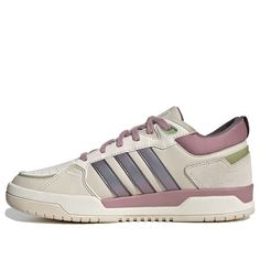 Adidas 100DB W Sneakers 'Ecru Tint Purple' GY4781 (SNKR/Skate/Low Top/Women's/Non-Slip/Wear-resistant) High-top Cream Skate Shoes For Sports, Sporty Cream Adidas Sneakers, Sporty Cream Low-top Skate Shoes, Sporty Cream Skate Shoes With Cushioned Footbed, Cream Sporty Sneakers For Skateboarding, Adidas, Womens Tops, Sneakers, Purple