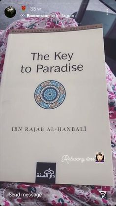 the key to paradise by ibn rajab al - hanbaali