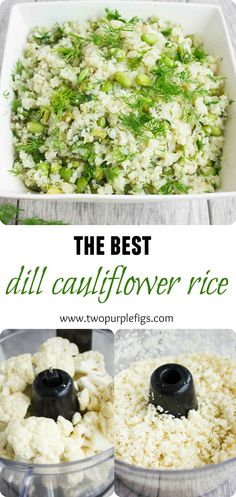 the best dill cauliflower rice recipe