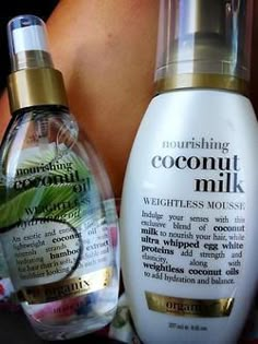 For long hair, this keeps split ends at bay | so true! These are my favorite hair product and they smell SO good Log Hair, Favorite Hairstyles, Curly Hair Care, Good Hair, Hair Envy, Split Ends, Hair Care Tips