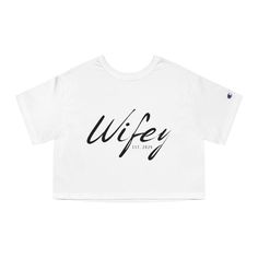 "Wifey Established 2023 2024 Married Newlyweds Honeymoon Bride Crewneck Tank Top Shirt Description: :: HOW TO ORDER:: ✺ Select your quantity of the first color/design/size and click \"ADD TO CART\" ✺ Repeat to add in other shirt styles/sizes. ✺ Check your shipping address to make sure it's correct  ✺ Complete checkout :: Washing Care Instructors:: Use cold water when washing, do not use bleach, do not dry clean, and do not use an iron directly on the design.  WANT SOMETHING PERSONALIZED OR DON'T SEE THE COLORS YOU WANT?  If you're interested in customizing something or would like to make a small change to a design/colors, send us message and we'll be happy to work with you. ◡̈  ABOUT TANK TOPS  ✺ Racerback cut ✺ Slim fit ✺ 60% cotton, 40% polyester ✺ Extra-light fabric ✺ Tear-away label ✺ Bride Crewneck, Cropped Tube Top, Cropped T Shirt, Shirt Styles, Running Tops, Crop Tshirt, Cotton Lights, 2023 2024, Womens Clothing Tops