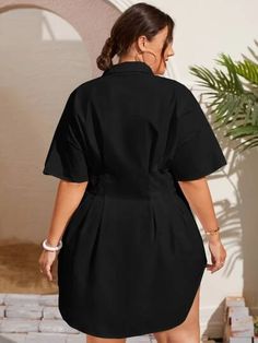 Dresses Curvy, Curvy Dresses, Girly Fits, Dresses Shein, Plus Size Summer Outfits, Short Dress Styles, Shein Outfits