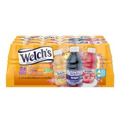 weldich's juice variety pack, 24 fl oz each