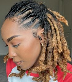 Medium Dreads Black Women, Black Women Loc Hairstyles, Women Loc Hairstyles, Updo Loc Styles, Hairstyle Locs, Locs Blonde, Dreads Black Women, Church Hair, Loc Nation