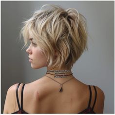 Shaggy Short Hair, Messy Short Hair, Edgy Short Hair, Pixie Haircuts, Short Pixie Haircuts, Haircut For Thick Hair, Short Blonde, Haircuts For Women, Short Hair Haircuts