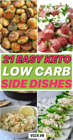 21 easy keto low carb side dishes