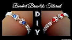 beaded bracelets tutorial diy