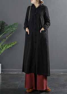 Unique Black Fine Clothes For Women Tunic Chinese Button CoatFabric: Cotton 45%, Linen 55%Size & Fit: Fit: This garment fits true to size.Length: Size M measures 45.63"from shoulder to hemBust: Great for any cup size. Waist: Loose Fit. Comfortable room throughout midsection.Hip: Loose Fit - room for hips. Hand Wash Cold. Chinese Button, Women Tunic, Womens Tunics, Black Coat, Loose Fitting, Maxi Dress, For Women, Clothes For Women, Clothes