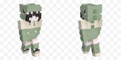 an image of a pixellated character from the video game minecraft, hd png