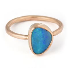 Meridien Opal Band – Kate Davis Jewelry Kate Davis, Shades Of Aqua, Opal Band, Lilac Pink, Small Rings, Australian Opal, Gemstone Ring, Aqua Blue, Elegant Design