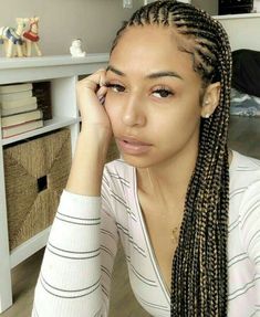 Blonde Box Braids, Fulani Braids, Box Braids Styling, Girls Braids, Cornrow Hairstyles, African Braids Hairstyles, Braided Hairstyles For Black Women, Hair Crush, Box Braids Hairstyles