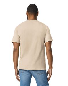 Unisex Softstyle Midweight T-Shirt - SAND - S | Gildan Softstyle T-Shirt in Sand Size Small | ring spun cotton Beige Relaxed Fit Basic T-shirt, Basic Beige T-shirt With Relaxed Fit, Basic Beige Relaxed Fit T-shirt, Casual Beige Soft-washed T-shirt, Casual Soft-washed Beige T-shirt, Casual Beige Crew Neck T-shirt, Basic Beige Crew Neck T-shirt, Beige Crew Neck Soft-washed T-shirt, Beige Soft-washed Crew Neck T-shirt