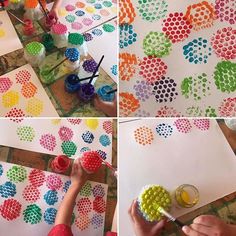 Classe D'art, Messy Art, Toddler Arts And Crafts, Preschool Art Activities, Daycare Crafts, Beach Hacks, Kindergarten Art, Toddler Art, Process Art