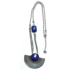 Sistaco's Belief Long Silver Blue Half Moon Necklace.  This long antique style statement piece is perfect for high necklines. Wear with a short shift dress for a cute play on proportions. Also, looks stunning on crisp white, but to really make the royal blue pop try pairing with bright yellow. http://www.byariane.com.au/Sistaco-Belief Short Shift Dress, Half Moon Necklace, Moon Necklace, Style Statement, Silver Blue, High Neckline, Half Moon