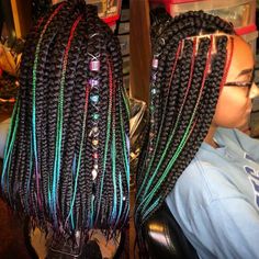 Pin-@NaiSchea Beautiful Cornrows, Hairstyle With Braids, Cornrow Updo, Dark Roots Hair, Half Cornrows, Natural Hair Weaves, Chunky Twists