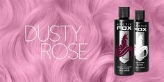 Artic Fox Mixed Colors, Dusty Rose Hair Color, Arctic Fox Dye, Dusty Rose Hair, Rose Hair Color, Hair Color Swatches