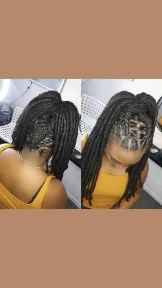 Dreadlocks Formal Hairstyles, Women’s Dread Hairstyles, Dreadlock Styles For Long Hair, Loc Styles For Women With Long Locs, Women Long Loc Styles, Holiday Hairstyles For Locs, Lox Styles For Women Long, Loc Style Long Hair, Loc Styles With Weave Ponytail