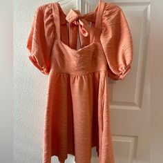 Nwot Never Worn People Dress, Free People Dresses, Free People Dress, Color Orange, Colorful Dresses, Free People, Mini Dress, Womens Dresses, Orange