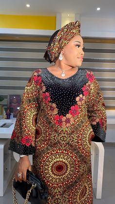 Shape Dress, Woman Style 2024, Gown For Women, A Shape Gown, Gown Styles For Women, Women Fashion, Woman Outfit, Dress Styles Women, Big Mama Ankara Gown