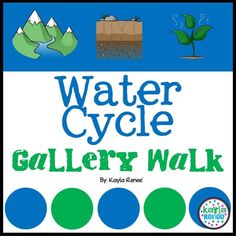 the water cycle gallery walk poster