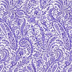 purple and white paisley print fabric