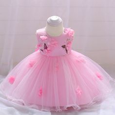 Princess Baby Girl Party Tutu Dress Pageant Wedding Birthday Gown Formal ZG9 Product  Product Name:  Girls Baby Dress For Children Infant Girls Party Dress Princess Material: Cotton Blend Color:Pink Format: 70-80-90 Feature:,Tulle,Lace Occasion: Wedding, Party, Birthday, Every Day. Size Chart Size Measure (1 cm = 0.394 inch, Tolerance: 2-4 cm) Length Chest Waist Middle aged Cm Cm Cm Cm 70 = 3-6 M 45 50 48 3 ~ 6 months 80 = 9-12 M 50 54 52 9 ~ 12 Month 90 = 18-2 Birthday Princess Dress, Girls Winter Dresses, Princess Dress Kids, Floral Party Dress, Party Frocks, Tutu Dresses, Gown Pattern, Girls Formal Dresses, Christening Dress