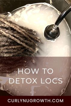 How To Stretch Your Locs, How To Clean Dreadlocks, How To Wash Dreadlocks At Home, Detox Locs At Home, Dreadlock Detox Recipe, Best Loc Products, Products For Locs Dreadlocks Hair Care, Detox For Locs, Detoxing Locs