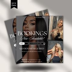 Looking For Models Flyer, Canva Flyer Ideas, Boutique Flyer Design, Hair Flyers Ideas, Rebrand Photoshoot, Beauty Flyer Design, Disclaimer Template, Hair Salon Flyer, Social Marketing Strategy